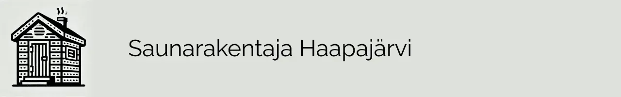 Saunarakentaja Haapajärvi