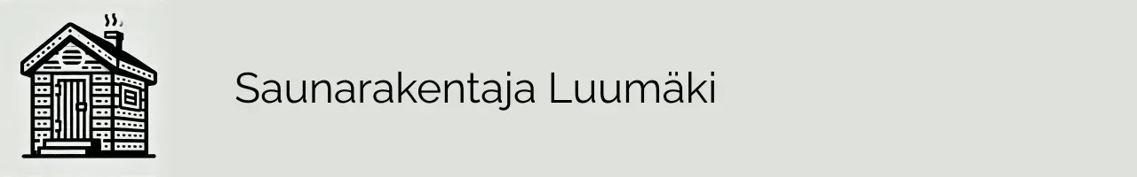 Saunarakentaja Luumäki