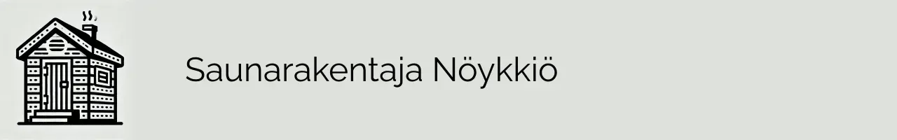 Saunarakentaja Nöykkiö