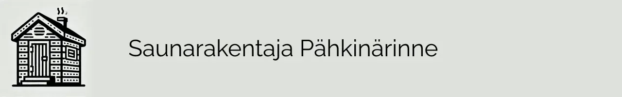 Saunarakentaja Pähkinärinne